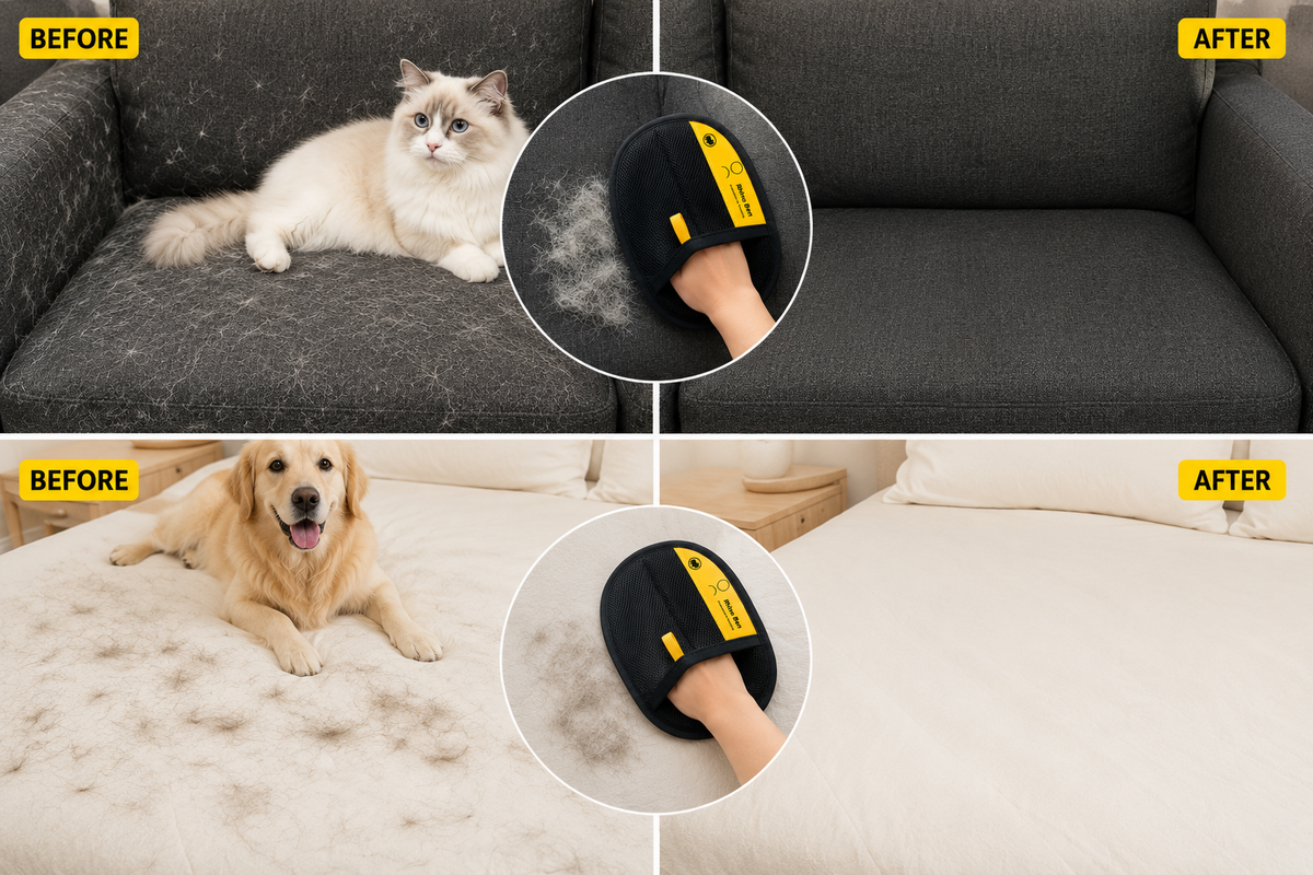 Pet Hair Removal Gloves